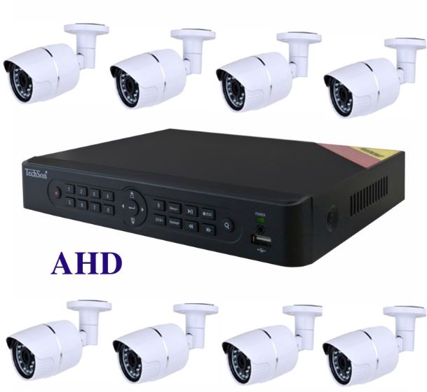 AHD 2MP szett ,DVR, 8db 2MP cskamera